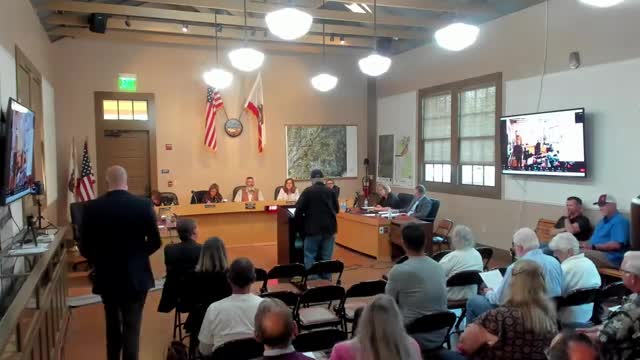 Resident William Quindell warns Loomis council against uncontrolled growth threats