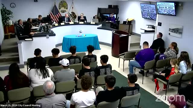 Riverbank Council honors youth sports teams and outstanding student achievements