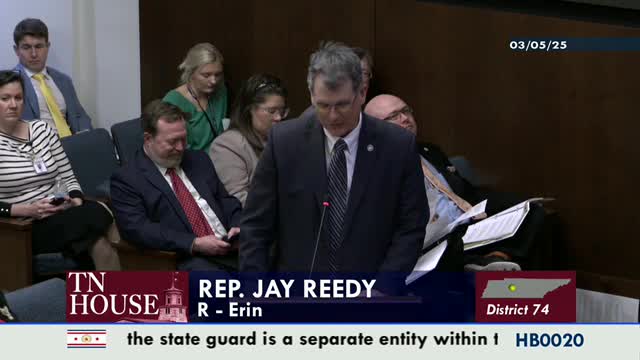Tennessee establishes State Guard budget line item for military readiness