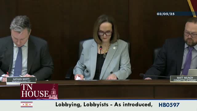 Tennessee committee votes against lobbyist transparency bill amid technical difficulties