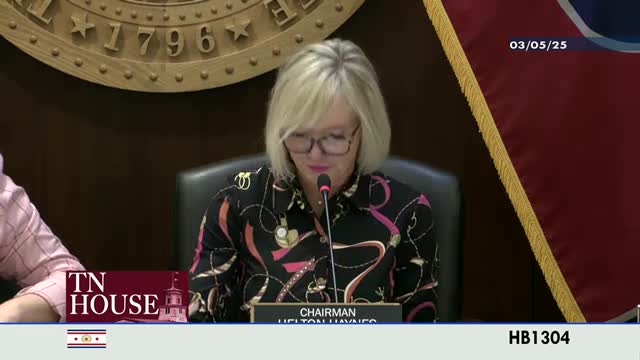 Tennessee committee advances bills on health insurance and birth control access