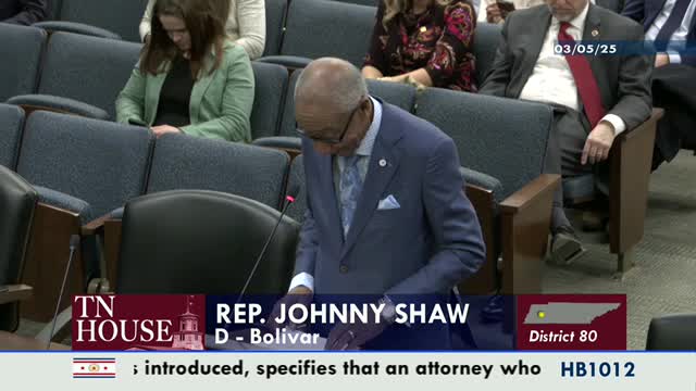 Representative rolls bill on attorney-perjury penalties for further work