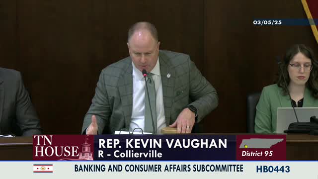 Chairman reports multiple states consider financial legislation amid threats and challenges