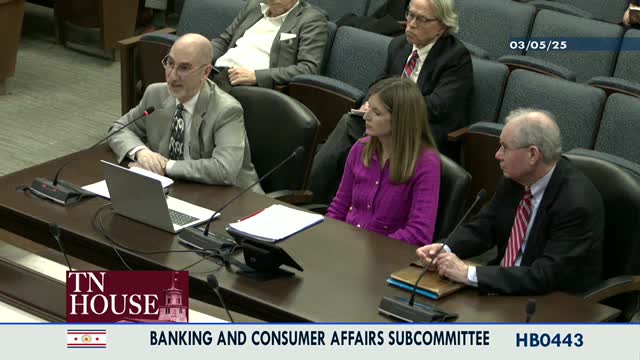 Tennessee committee votes down House Bill 443 amid uncertainty over financial impacts