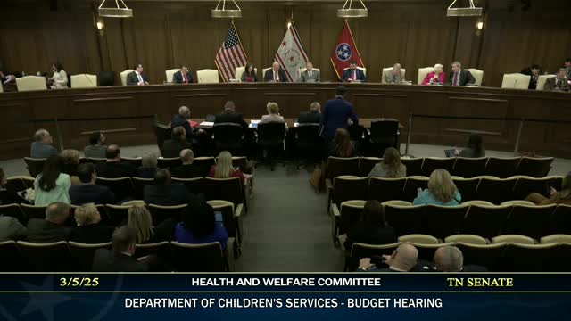 Department of Children's Services outlines budget for expanded treatment, case managers and intake centers