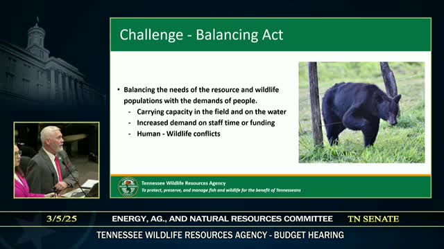 Tennessee agency seeks $118M for wildlife and boating budget enhancements