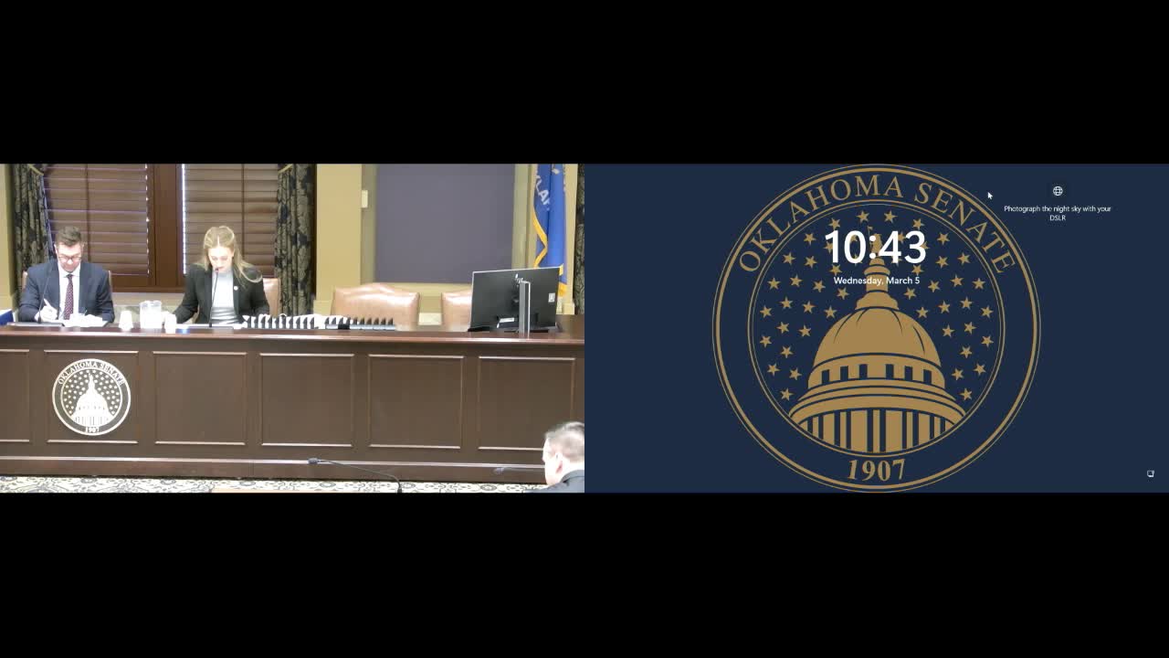 Senate committee approves $2.16M budget for Oklahoma Office of Educational Quality and Accountability