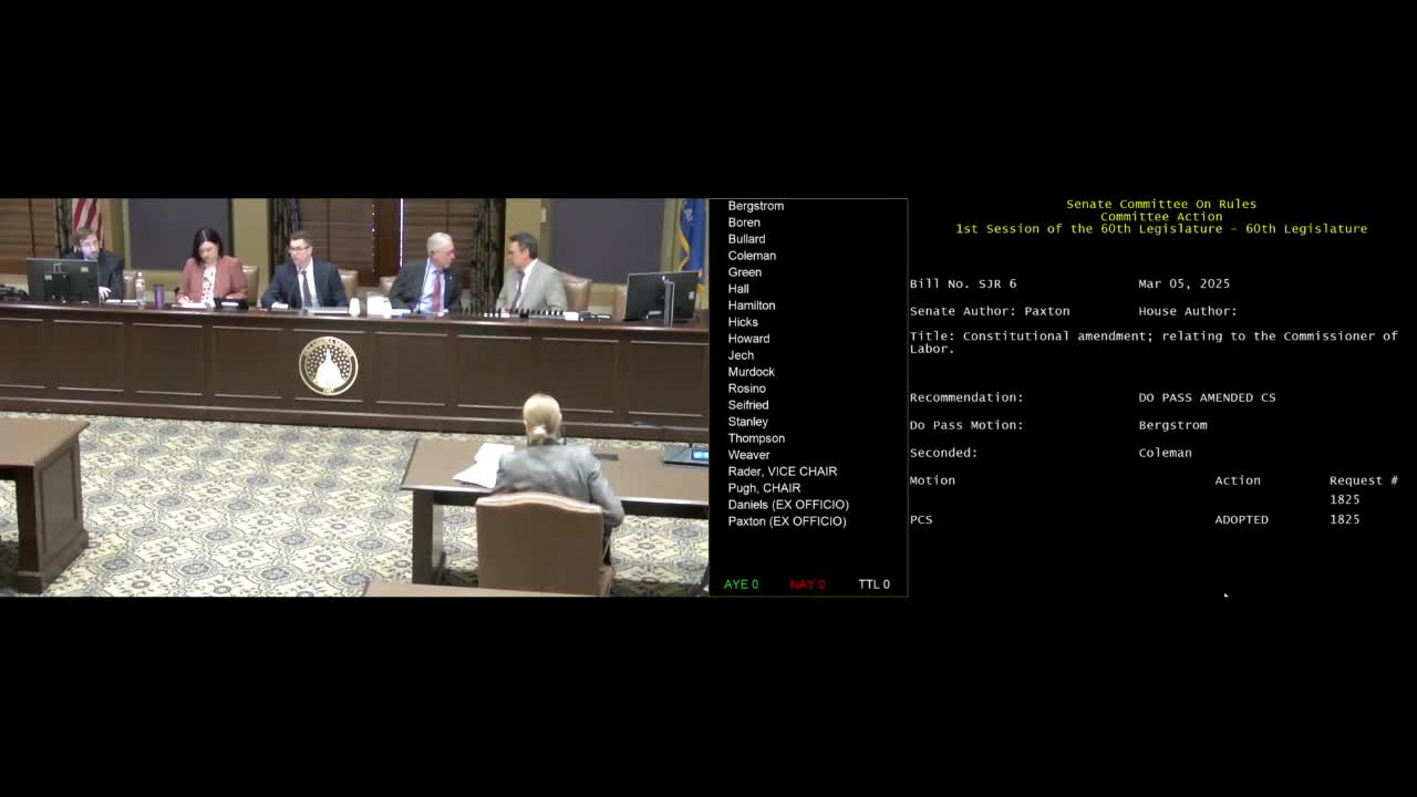 Oklahoma Senate debates transparency in judicial nominating commission appointments