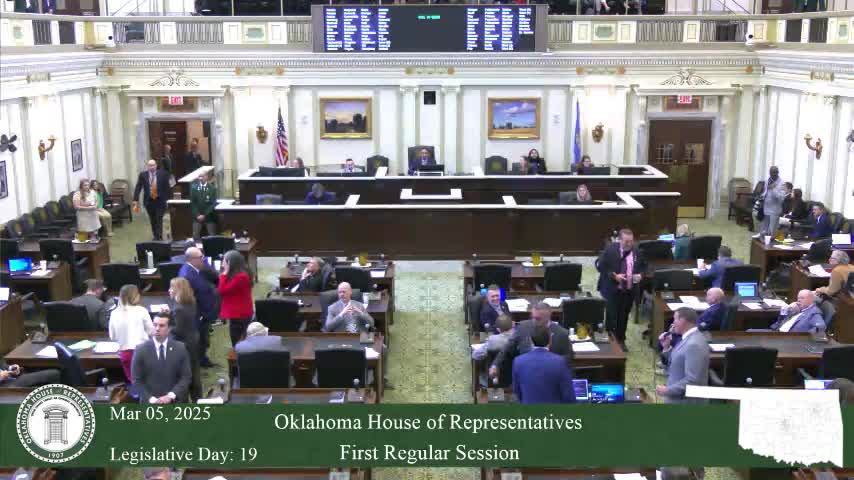 Representative Dobrinsky advances House Bill 2155 for renewable energy regulation in Oklahoma