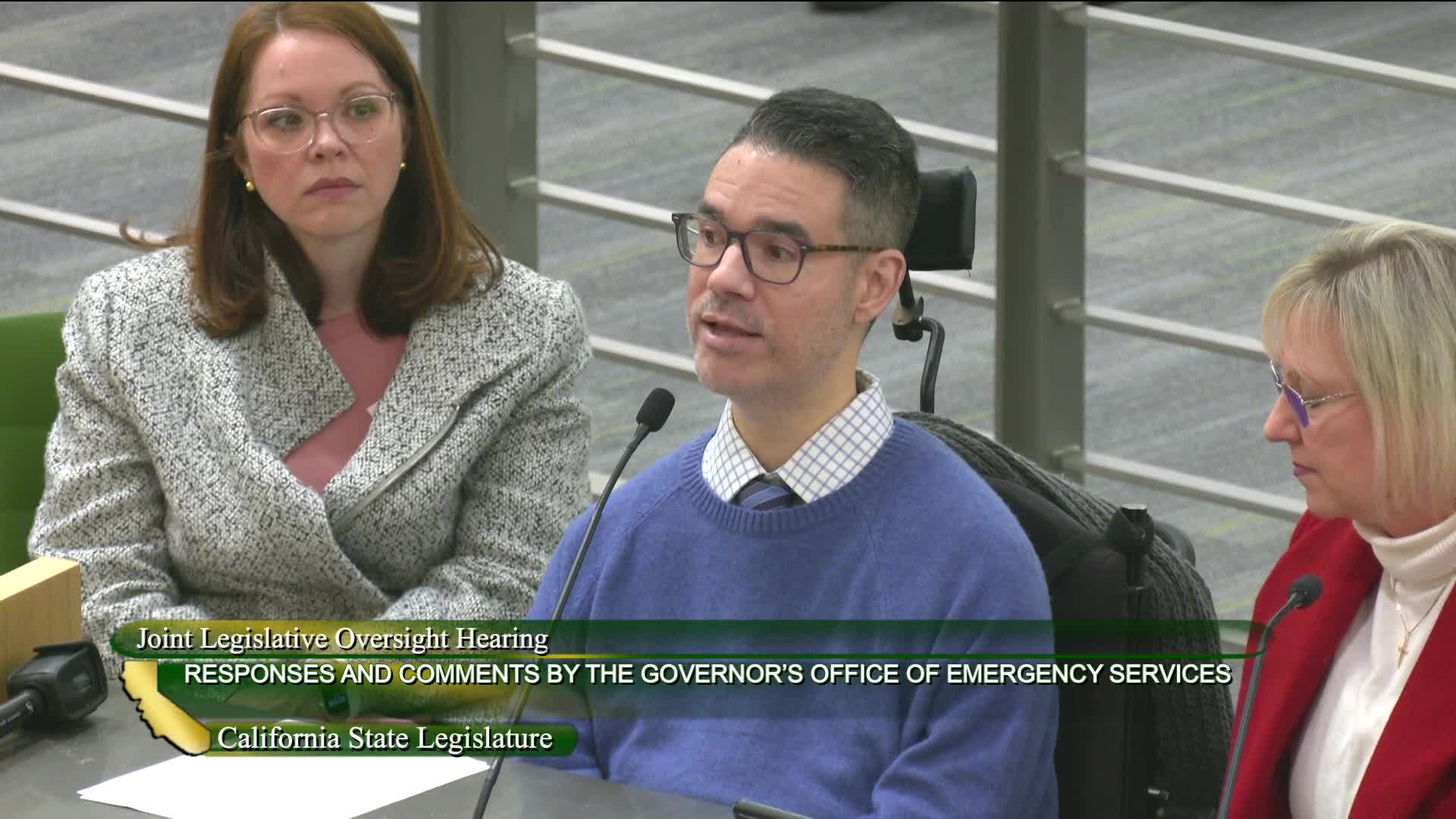 Senator Ransom questions accountability in local emergency management training oversight