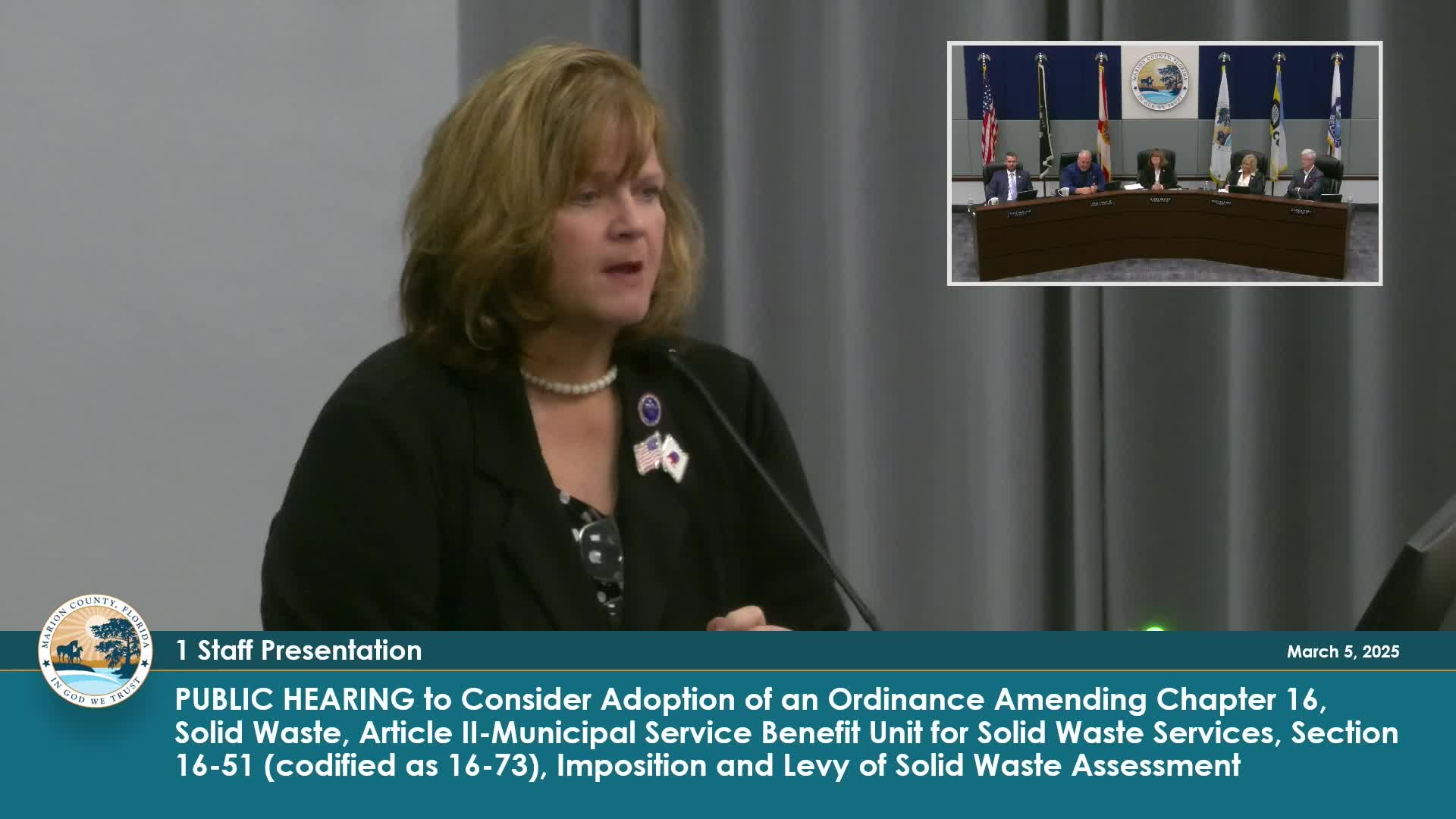 Marion County discusses solid waste rate hike amidst landfill capacity challenges