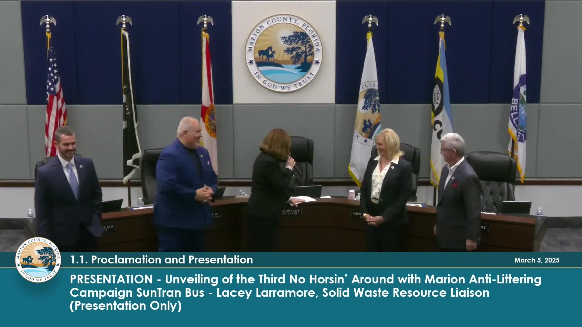Marion County proclaims March 2025 as Colorectal Cancer Awareness Month