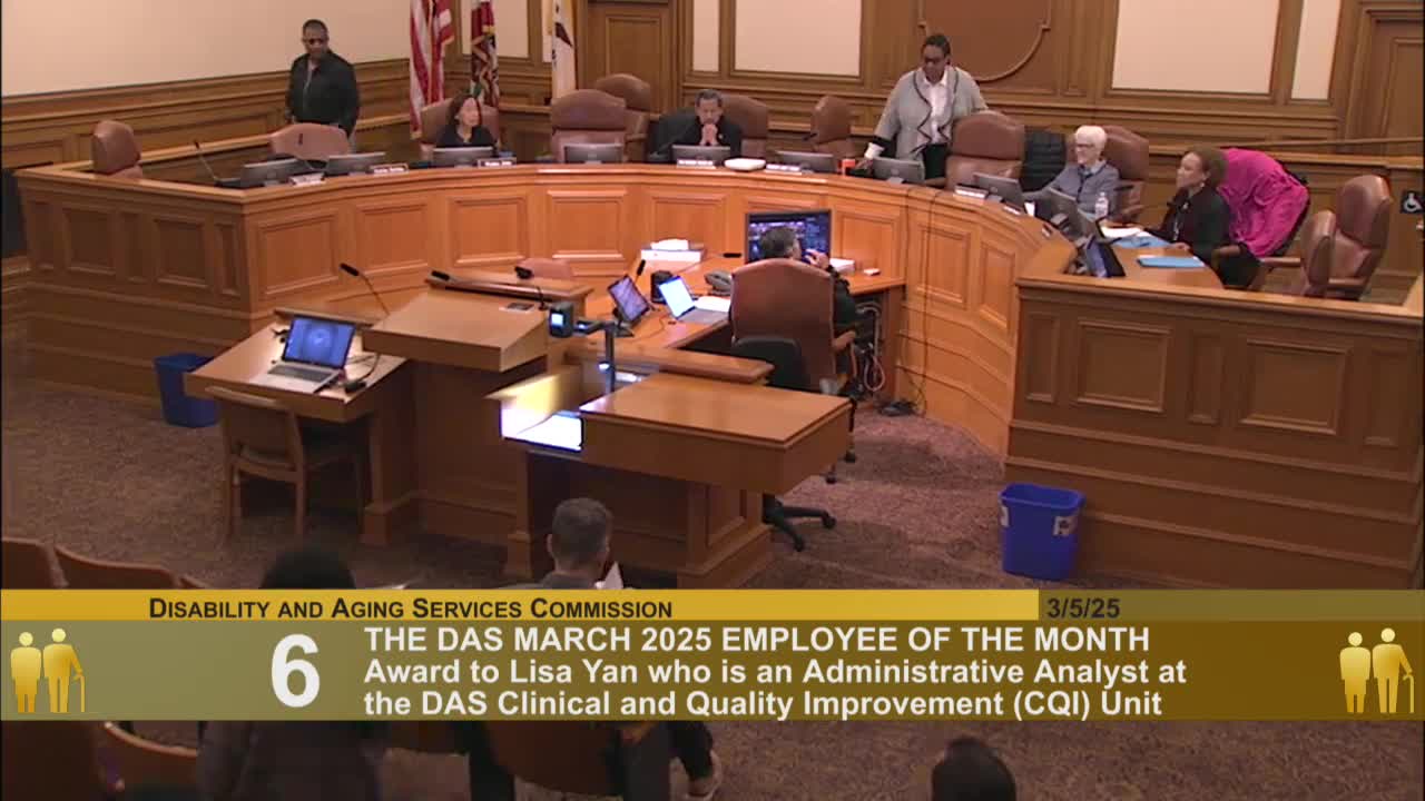Advisory council president Alan Cooper discusses housing solutions for elderly and disabled