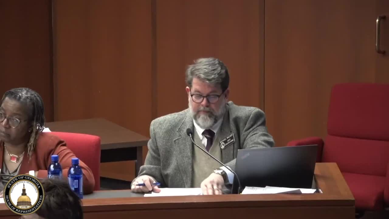 Georgia lawmakers discuss guidelines for child actors' schoolwork during film productions