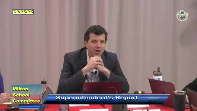 Milton High Principal proposes new community service requirements to reduce hours