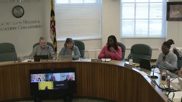 Board members troubleshoot voting issues during Maryland meeting