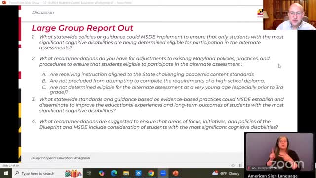 Education leaders stress collaboration for effective IEP implementation in Maryland