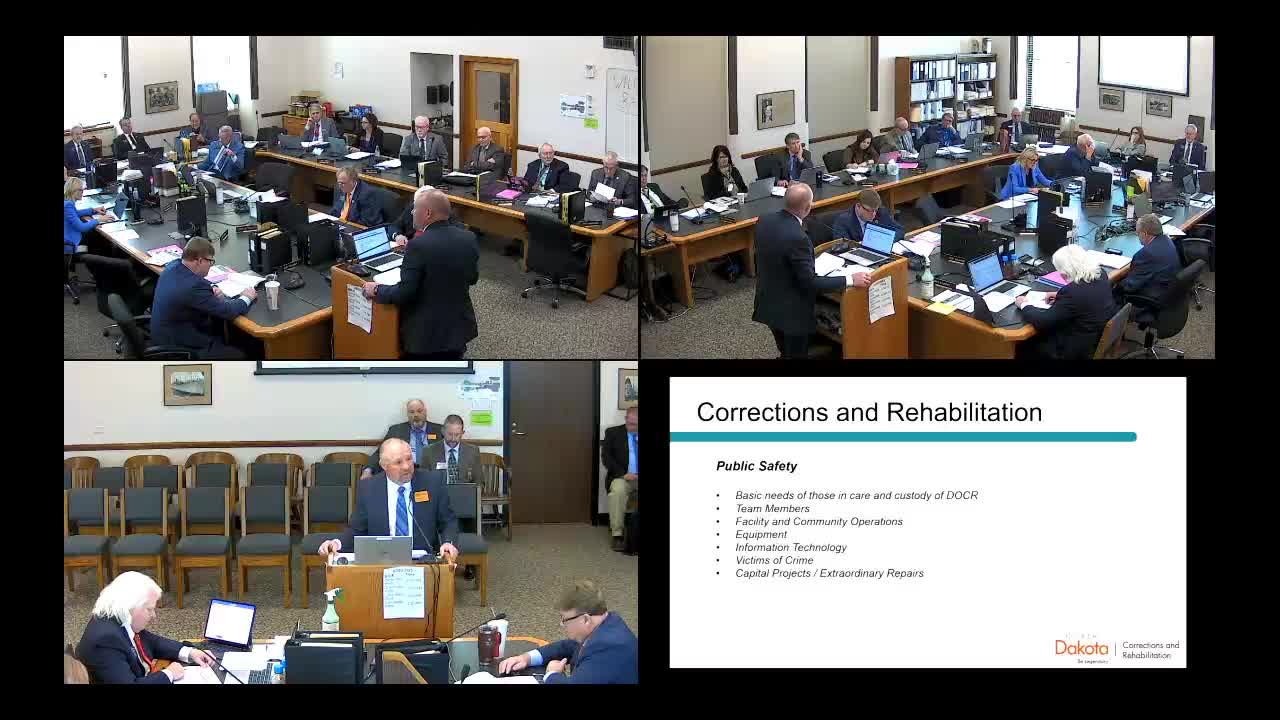 North Dakota Department of Corrections outlines $500M budget for facilities and technology upgrades