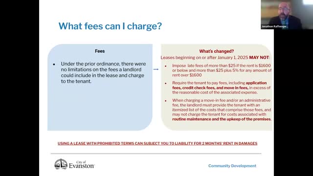 Illinois limits landlord fees and outlines security deposit regulations