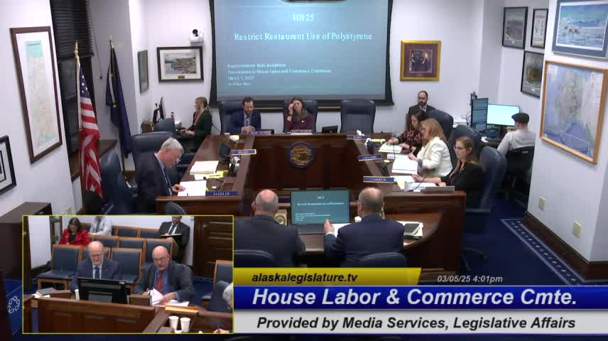 Alaska lawmakers discuss statewide plastic ban and enforcement penalties