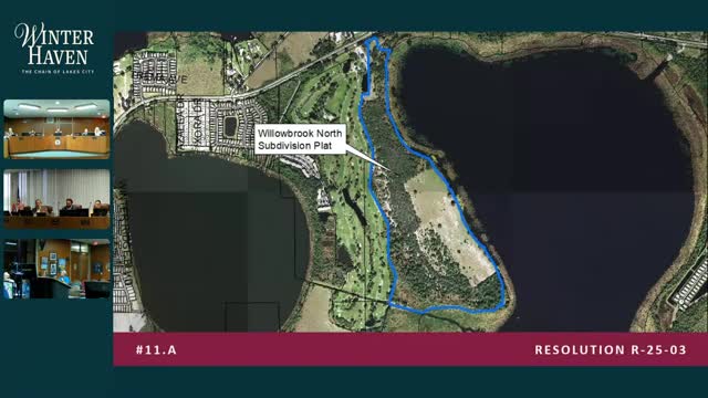 Willowbrook North final plat approved with $7.2M performance bond for infrastructure