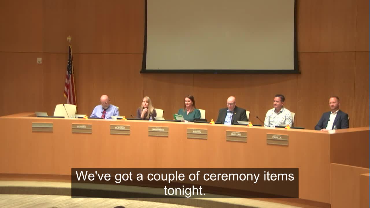 Town Council honors procurement team for outstanding cost savings