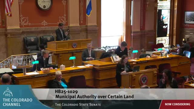 Colorado Senate debates local authority on environmental water regulations