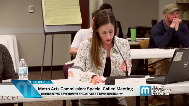 Commission approves funding for arts organizations in Nashville