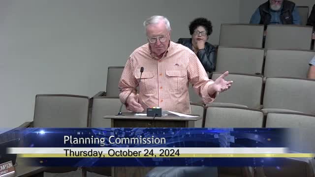 Resident John Roble questions Hollister's rapid zoning changes and VMT mitigation fees