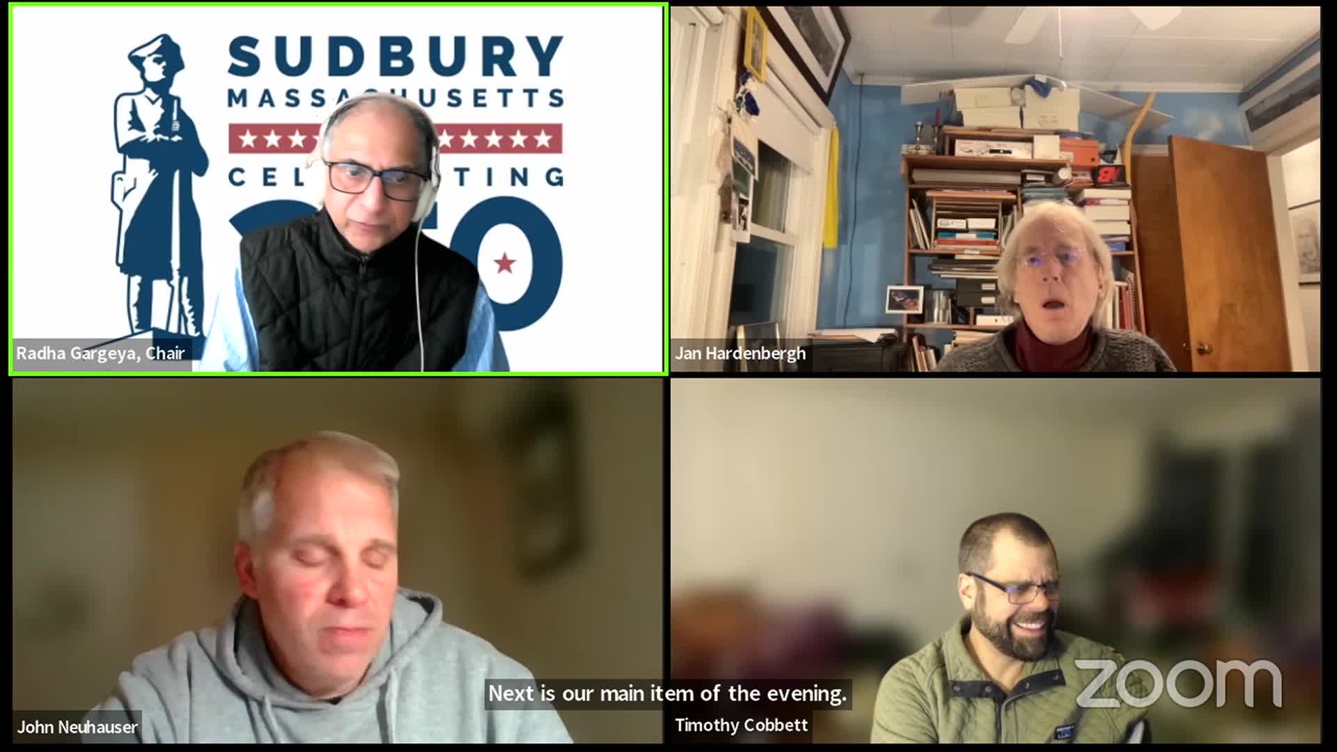 Sudbury committee explores fundraising strategies for 250th anniversary events