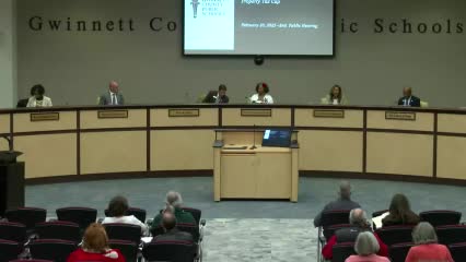 Gwinnett County Schools hold second public hearing on House Bill 581 impacts