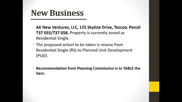 Stephens County approves AK New Ventures PUD rezoning, conditions approval on traffic study