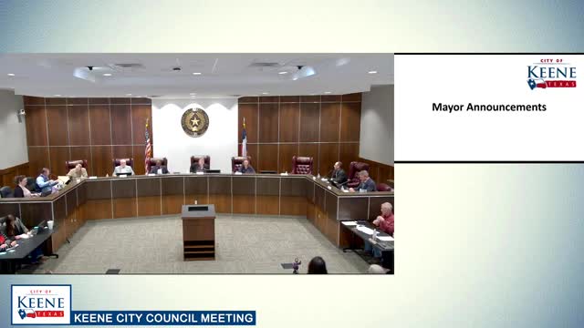 Public Comments Highlight Community Support in Keane City Council Meeting