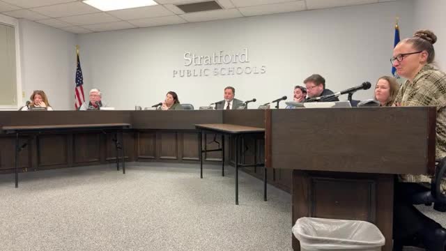 Stratford School District highlights reduction in chronic absenteeism during board meeting