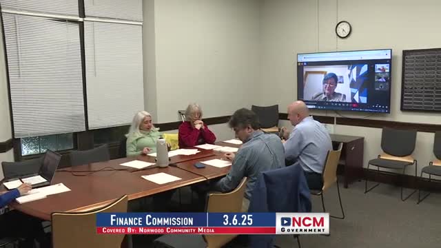 Norwood finance panel backs $7.5M in free cash for FY26; asks Selectmen to place reserve and retirement articles on warrant