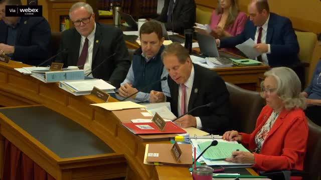 Committee removes House language on housing-linked investments and directs ARPA interest to state general fund