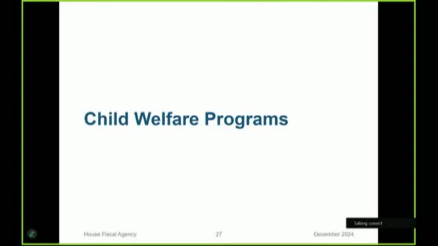State outlines funding increases for foster care and childcare programs