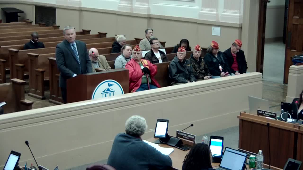 Alder Kapoor proposes parking fee waiver for veterans' services event