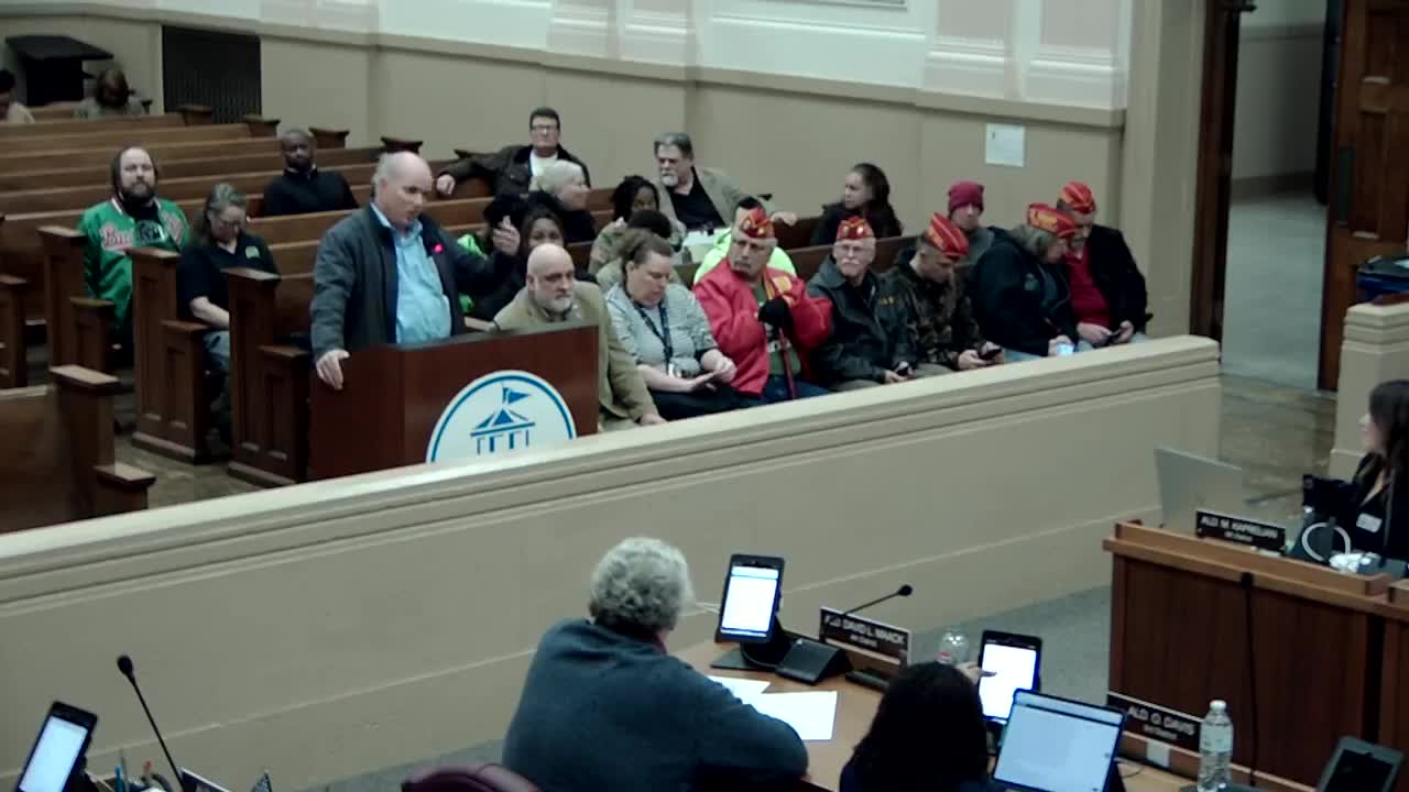 Community member demands fair speaker rules and diverse council selection