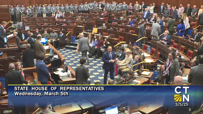 Bristol honors 100-year-old WWII veteran Fitz during legislative session