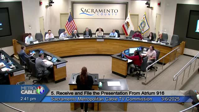 Sacramento Cable Commission approves scholarships for community media training initiatives
