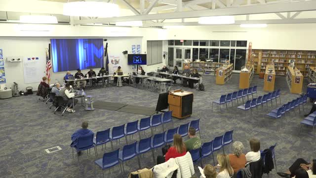 Board approves routine personnel, financial and calendar items; adopts Title I parent-engagement policy with one dissent