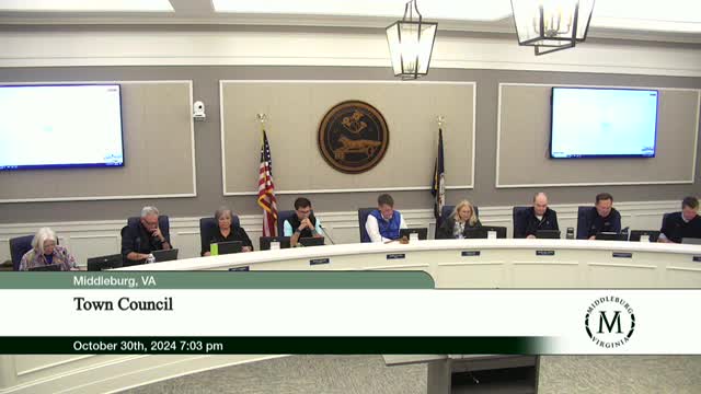 Middleburg Town Council approves 6-month pilot for police take home vehicle program