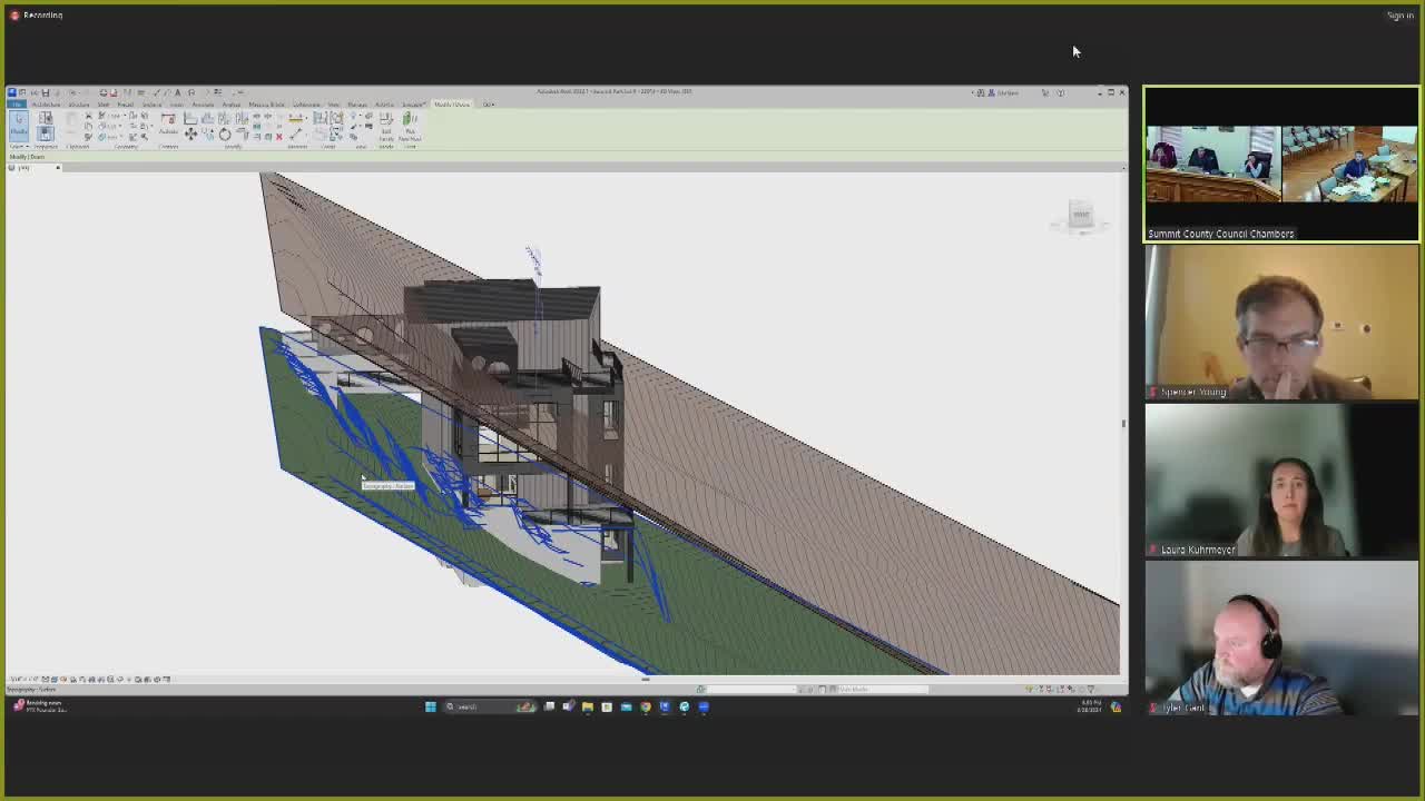 Property owner seeks variance approval for hillside construction amid opposition