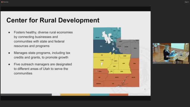 Utah County offers grant training for rural businesses and economic development