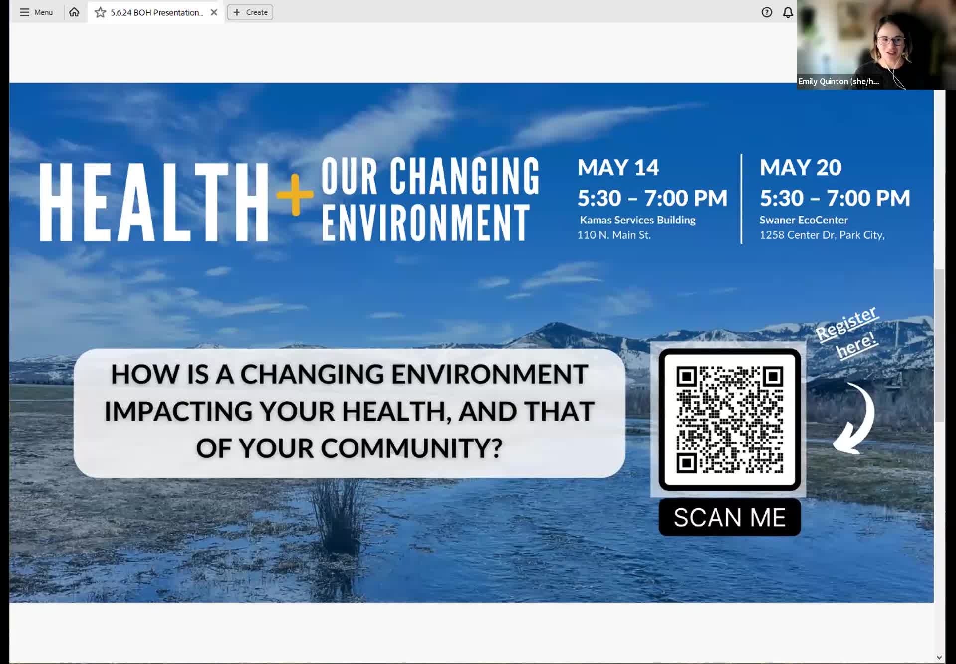 Summit County holds community health assessment on climate change impact