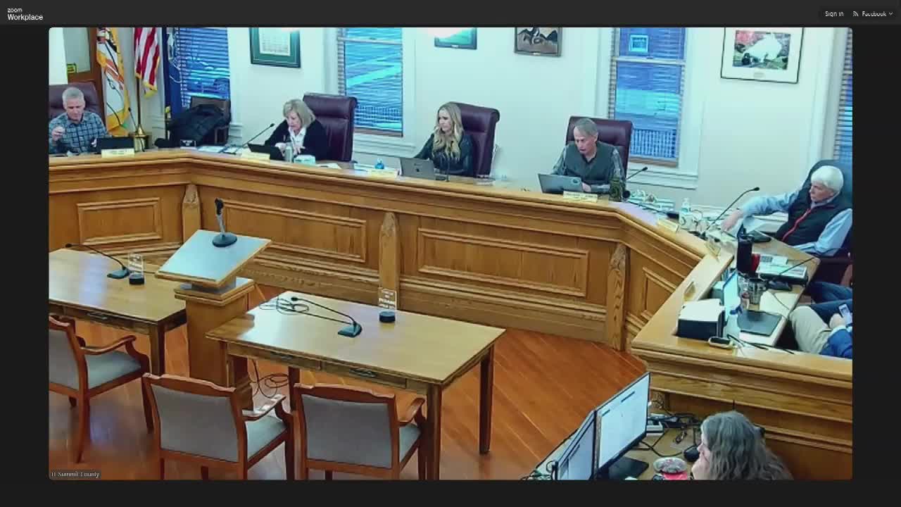 Summit County Council honors Melina Stevens for four years of dedicated service
