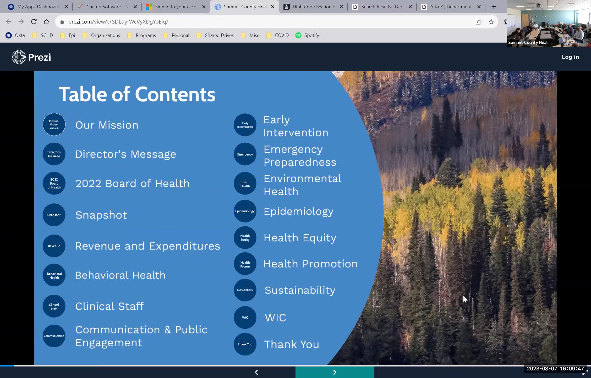 Health Department unveils digital annual report and seeks public engagement feedback