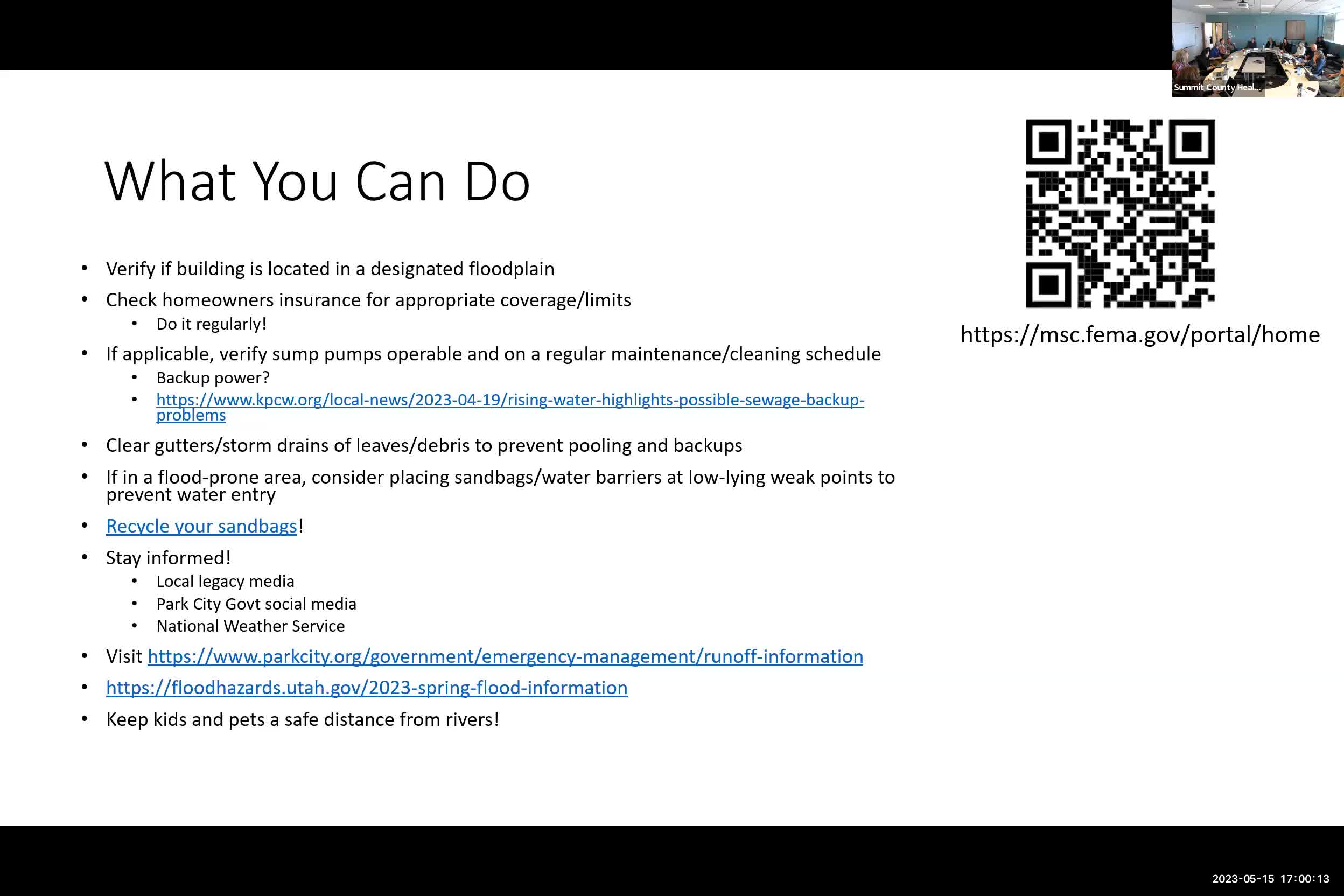 Park City officials warn residents of severe flooding and groundwater issues