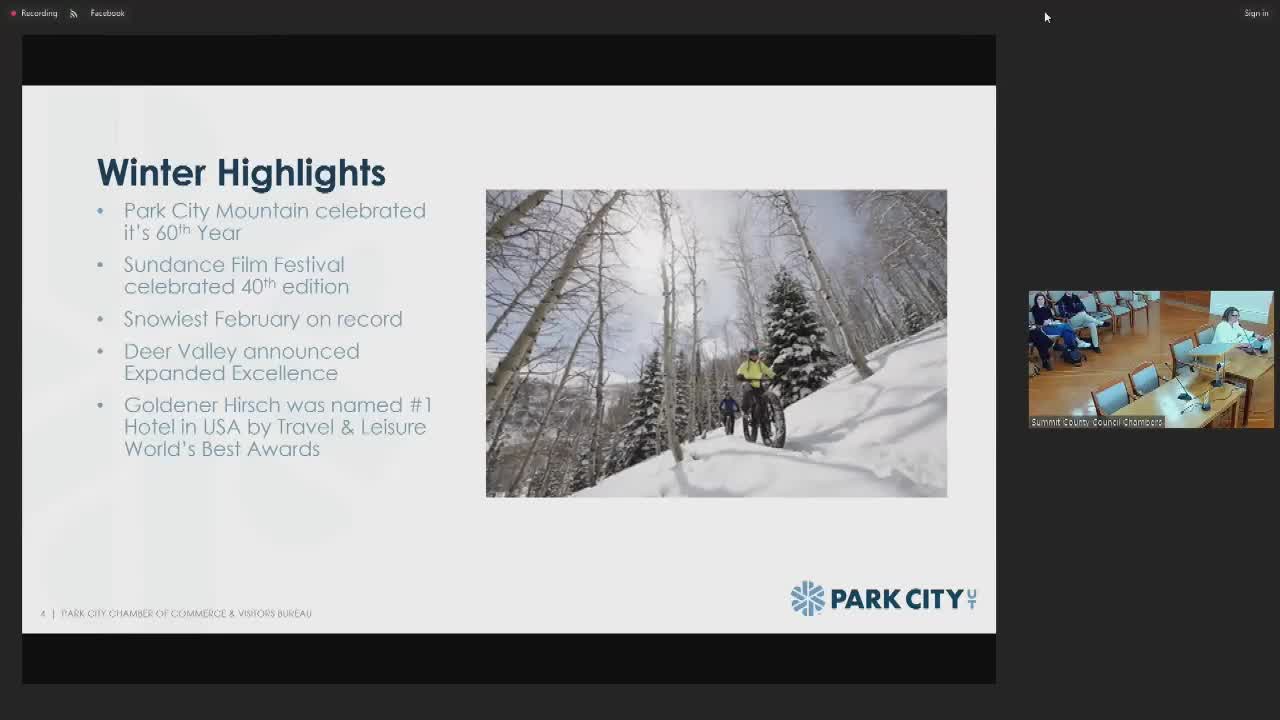Park City reviews winter tourism metrics and anticipates summer bookings decline